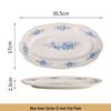 Floral Ceramic Dinner & Dessert Plate