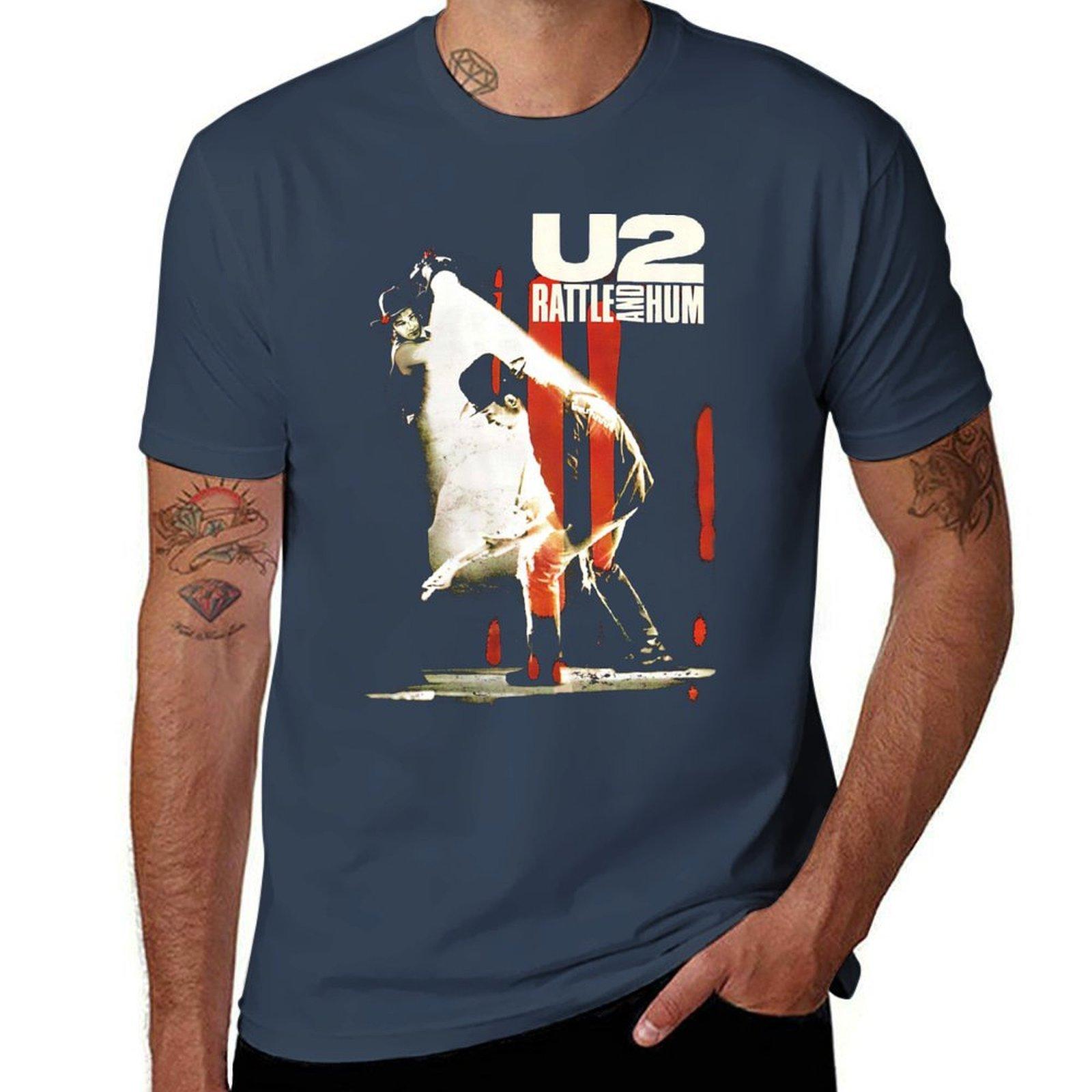 Gsf564ygtgtu2 Bono U2 Bonou2 Bonou2 Bono U2 Bonou2 Bono Tshirt Urban Style Casual Short Sleeve Top S