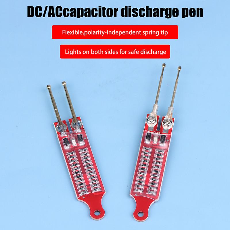 /AC/DC Capacitor Discharge Pen Fast Discharge 2200UF Capacitor Discharge Tools High Voltage Constant Current Anti Electric Shock