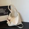 IELGY Fashion Simple Large-Capacity Bag Casual Commuter Shoulder Messenger Bucket Bag