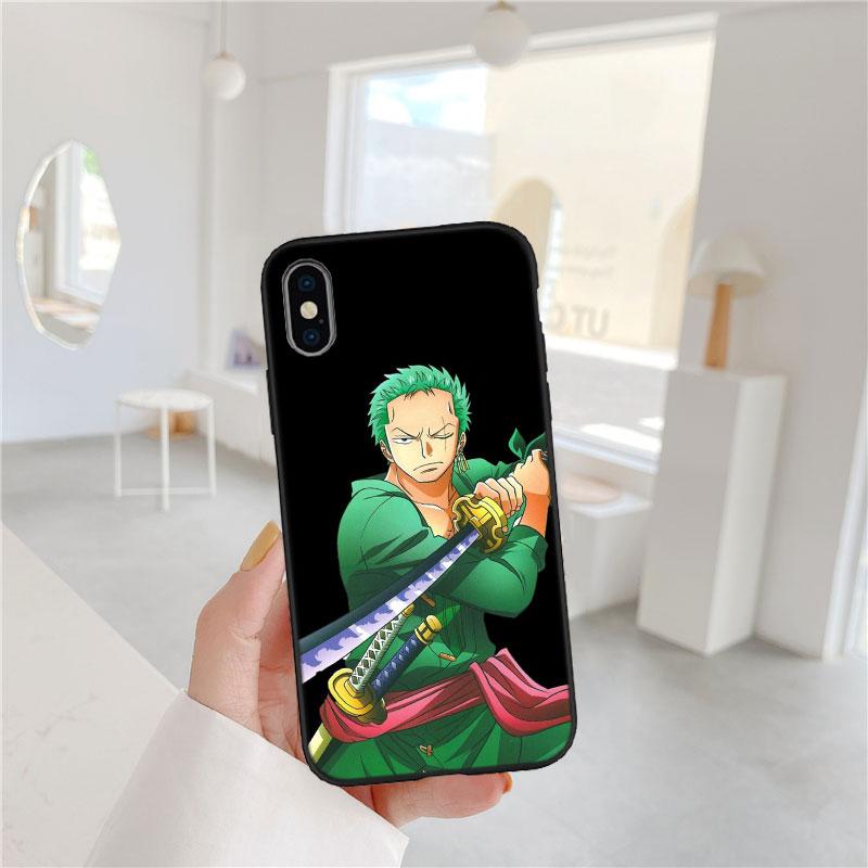 One Piece Zoro Soft Shell Phone Case for Samsung Galaxy Note 10 20 S23 S24 S25 Ultra FE Plus Edge Lite A02S A35 A07 A17