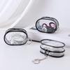 Transparent Travel Cable Organizer Bag - Portable, Multi-Purpose Storage for Chargers and Cables