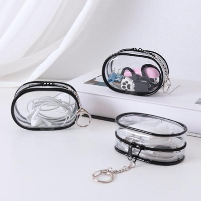 Transparent Travel Cable Organizer Bag - Portable, Multi-Purpose Storage for Chargers and Cables