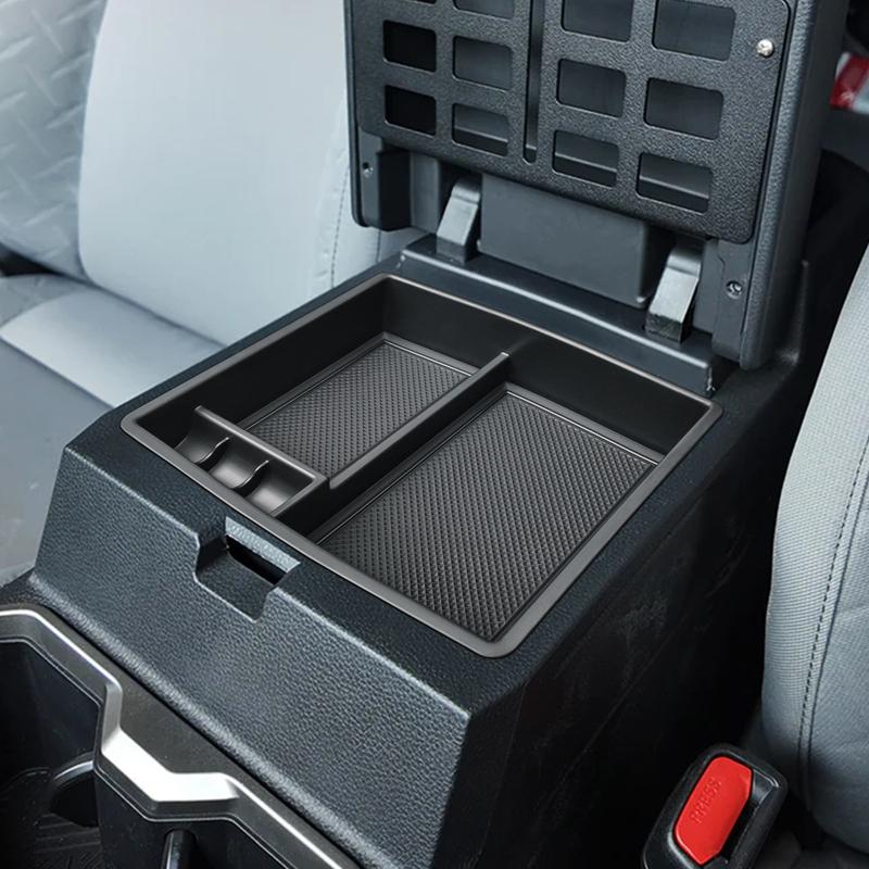 Center Console Tray for Toyota Tacoma 2024 Armrest Box Storage Car Center Console ABS Accessories Car Storage Ert Organizer