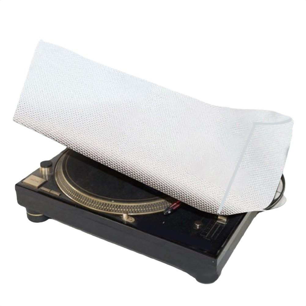 

Винтажная крышка для проигрывателя водонепроницаемая крышка для проигрывателя Silver