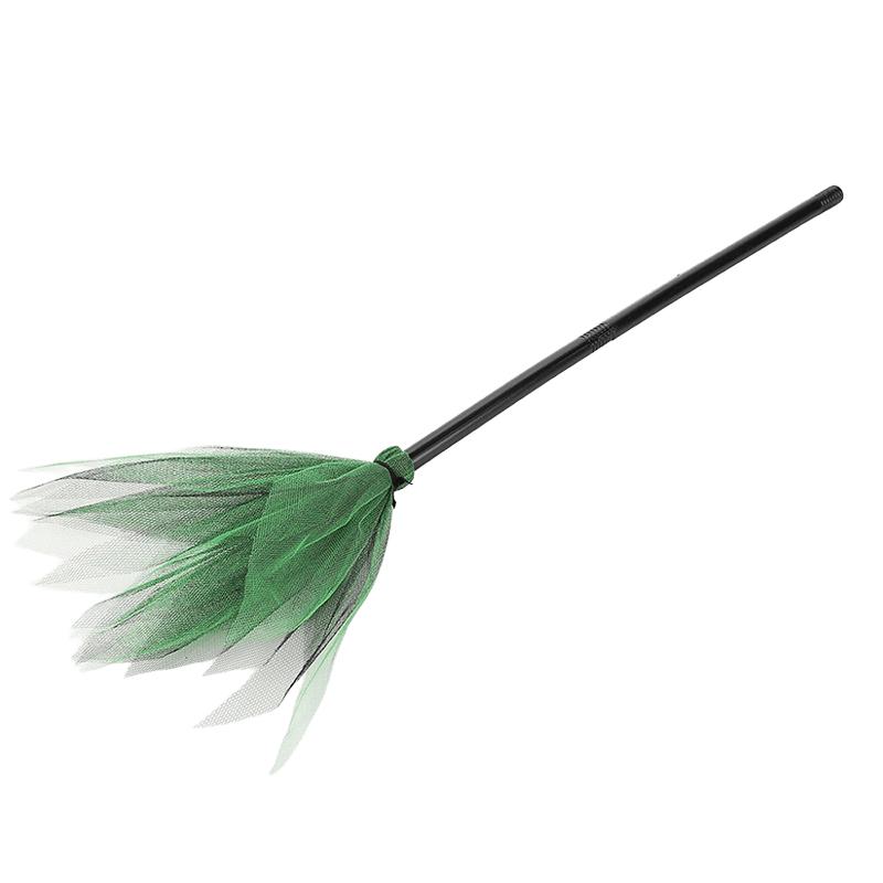 

Halloween Witch Wizard Cosplay Props Black Magic Hats Flying Broomstick Decorations Halloween Party Masquerade Surprise Gift ZYF