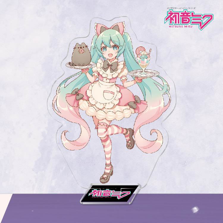 Anime Game Merchandise Hatsune Miku Acrylic Stand Decoration Ornament