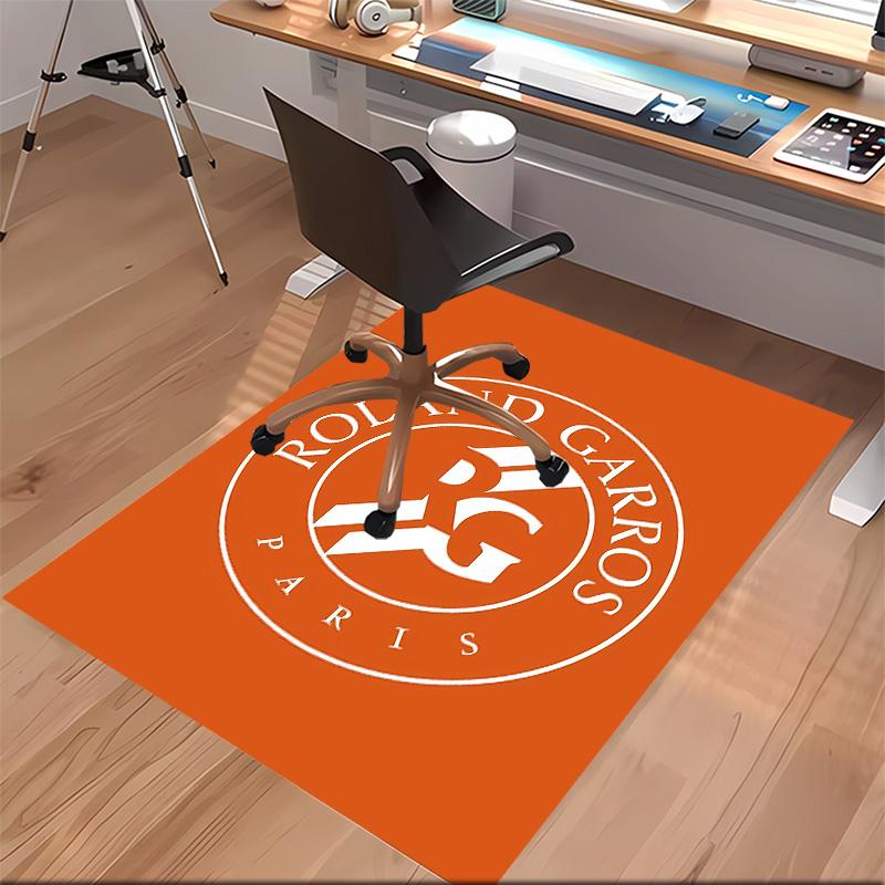 The French Open Print Area Rug-Soft,Washable Non-Slip Indoor Mat Office Chairs,Living Room,Home Office Decorative Rug