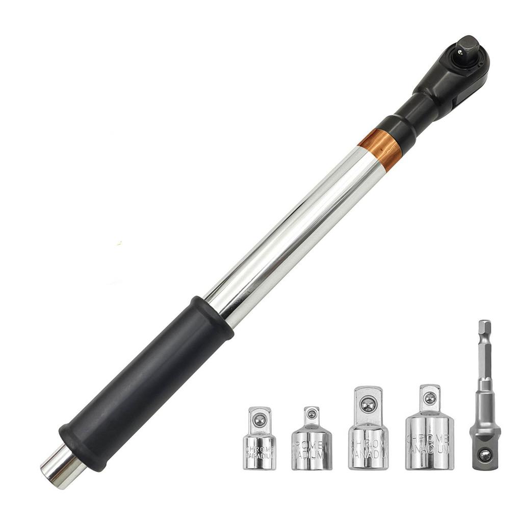 Offset Extension Wrench Impact Ratchet Extender 1 2in 2 In 1 Manual Automatic Multi Functional with 5 Adapter