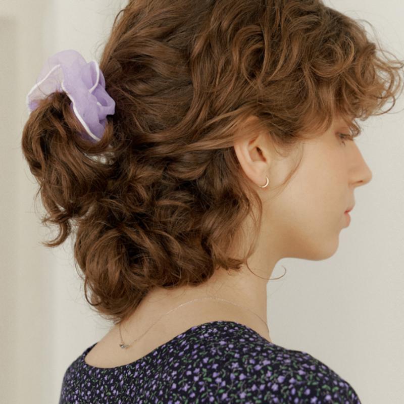 AMONG A ORGANZA TINY SCRUNCHIE [3colors]