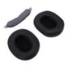 Kit de remplacement de coussinets d'oreille et de coussinet d'arceau pour casque sans fil Skullcandy Crusher 3.0 Hesh3