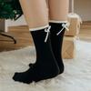 Bialicheu [2Pack] Il Long Ribbon Socks 2 Colors