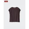 Uniqlo Japan Linen French Sleeve Relaxed Fit Tee