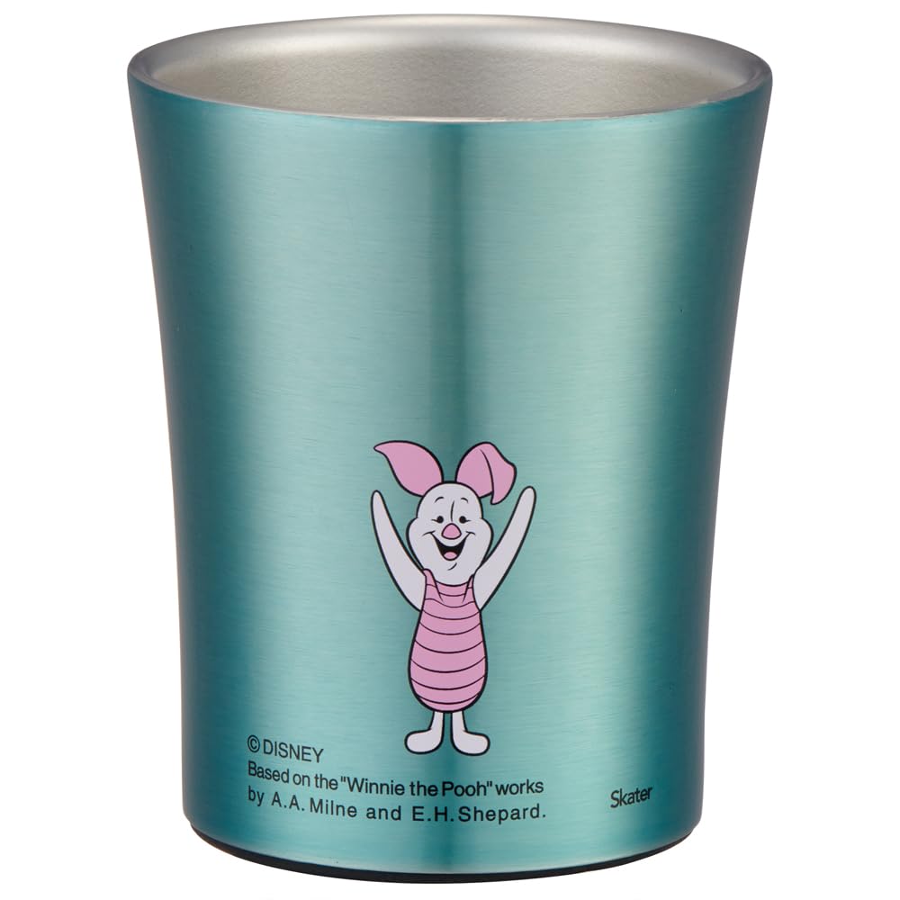 Skater Insulated Stainless Steel Disney Winnie the Pooh Tumbler, 250ml, Design, STB2N-A