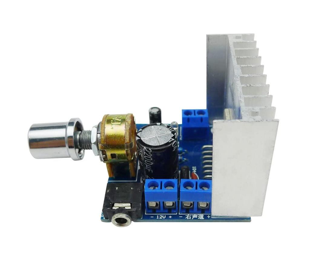 KKHMF 2pcs TDA7297 AC/DC 12V 2*15W Digital Stereo Audio Amplifier
