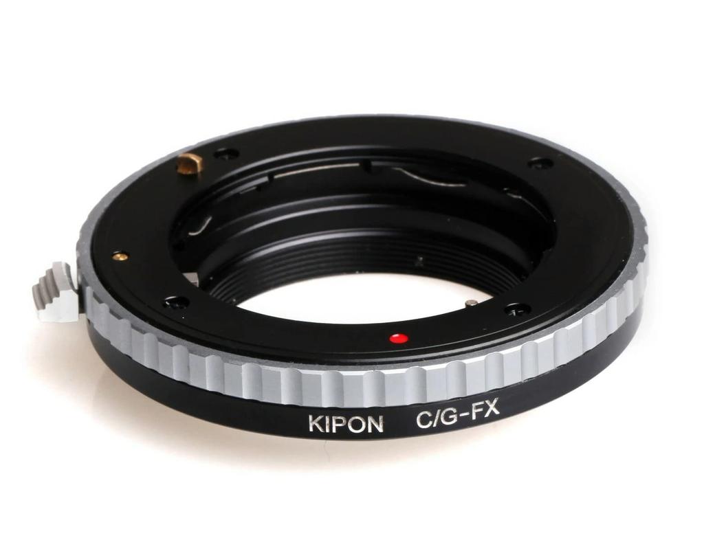 KIPON Mount Adapter Compatible Contax G Mount Lenses Compatible Fujifilm X Mount C/G-FX Lenses - Body
