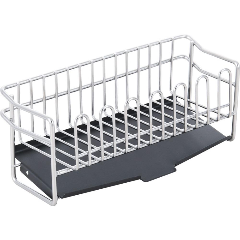 

Stainless Steel Dish Drying Rack Rust-proof Sink Sponge Rack Kitchen Drain Rack Countertop Drain Rack