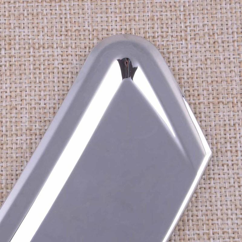 4Pcs Car Front Rear Left Right Wheel Eyebrow Stickers Trim Side Cover Chrome Silver ABS Fit for Hyundai Tucson NX4