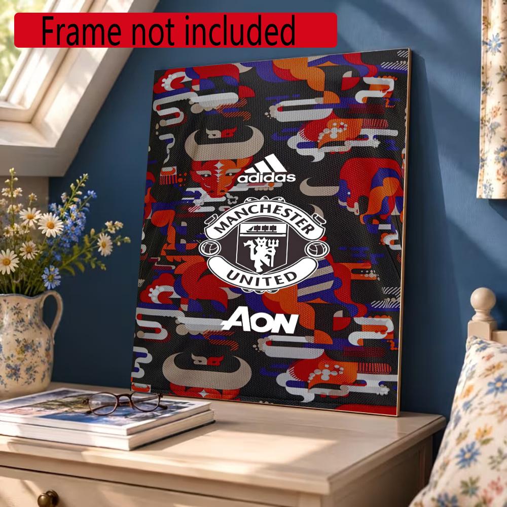 Manchester 5D Round Diamond Painting Kit Diamond Embroidery Painting Rhinestones Mosaic Frameless Handwork Decoration Arts