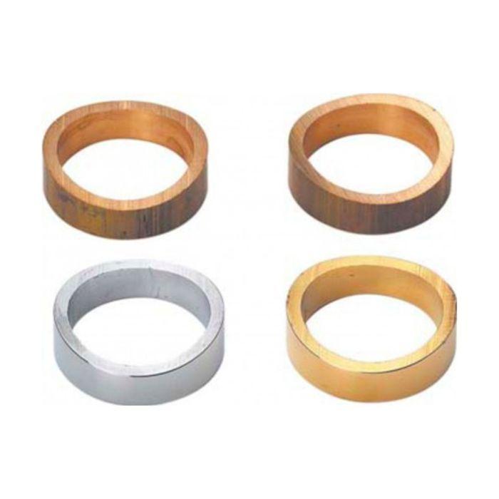 Douille d'écartement pour colonne tubulaire chromée - ICH-ZAPFE.DE - Accessoire pour mobilier