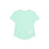 Tempo Swoosh Hbr Df Pullover Moda Semplice T-Shirt Manica Corta Donna top HV2773353
