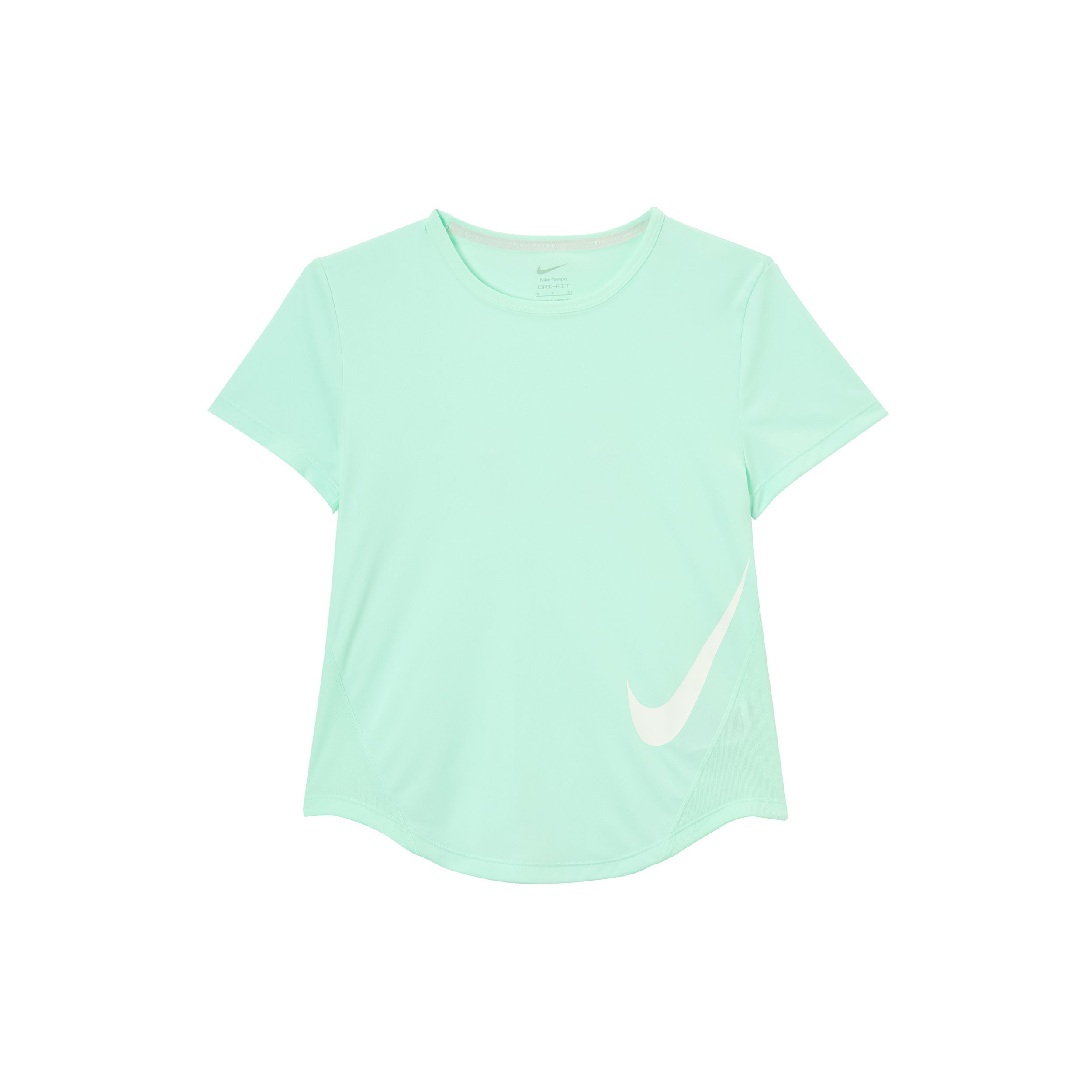 Nike Tempo Swoosh Hbr Df Пуловер Мода Простая Футболка с коротким рукавом Женские топы HV2773353 S