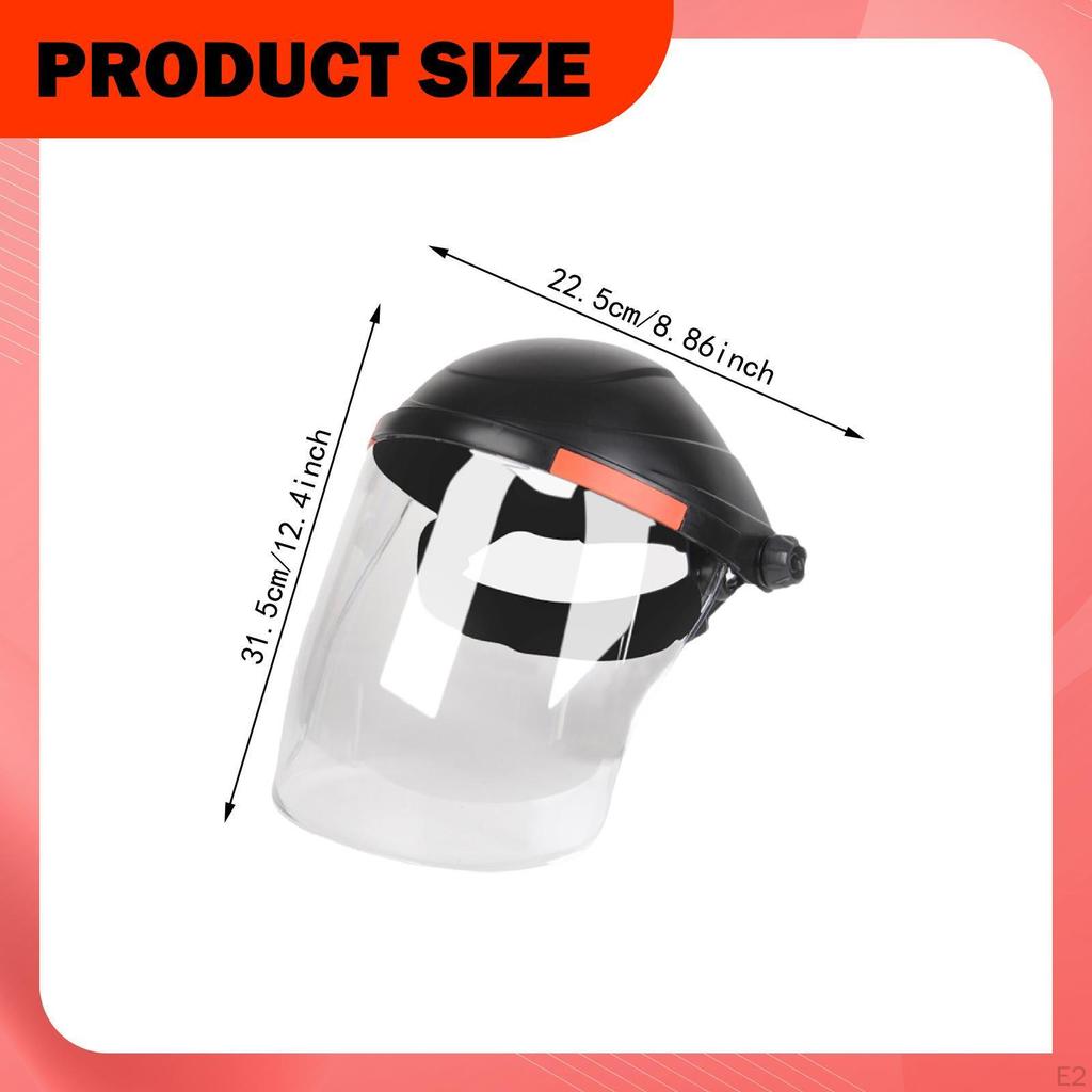 Svářečská obličejová přilba s pevnou přilbou, profesionální výklopná nastavitelná lehká ochrana