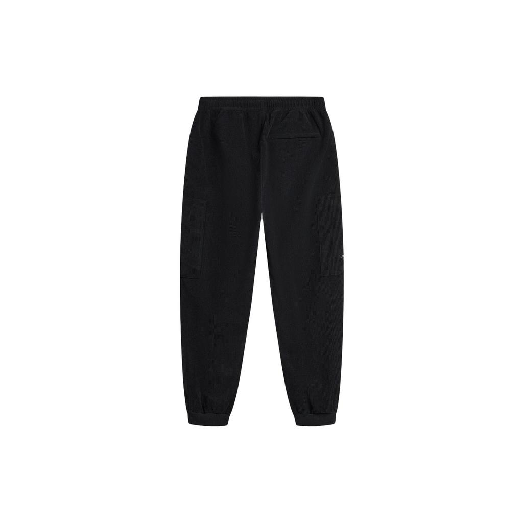 Li Ning Knitted Sweatpants Men's Black AKXT217-1