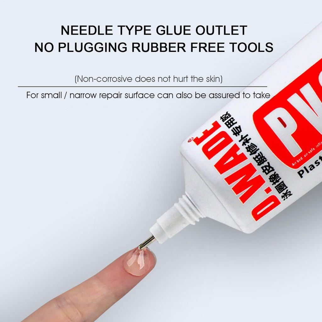 Strong PVC Adhesive Inflatable Boat Repair Glue 60ml Waterproof PVC Repair Glue For Kayak Inflatable Toy PVC Boats Swimming Ring