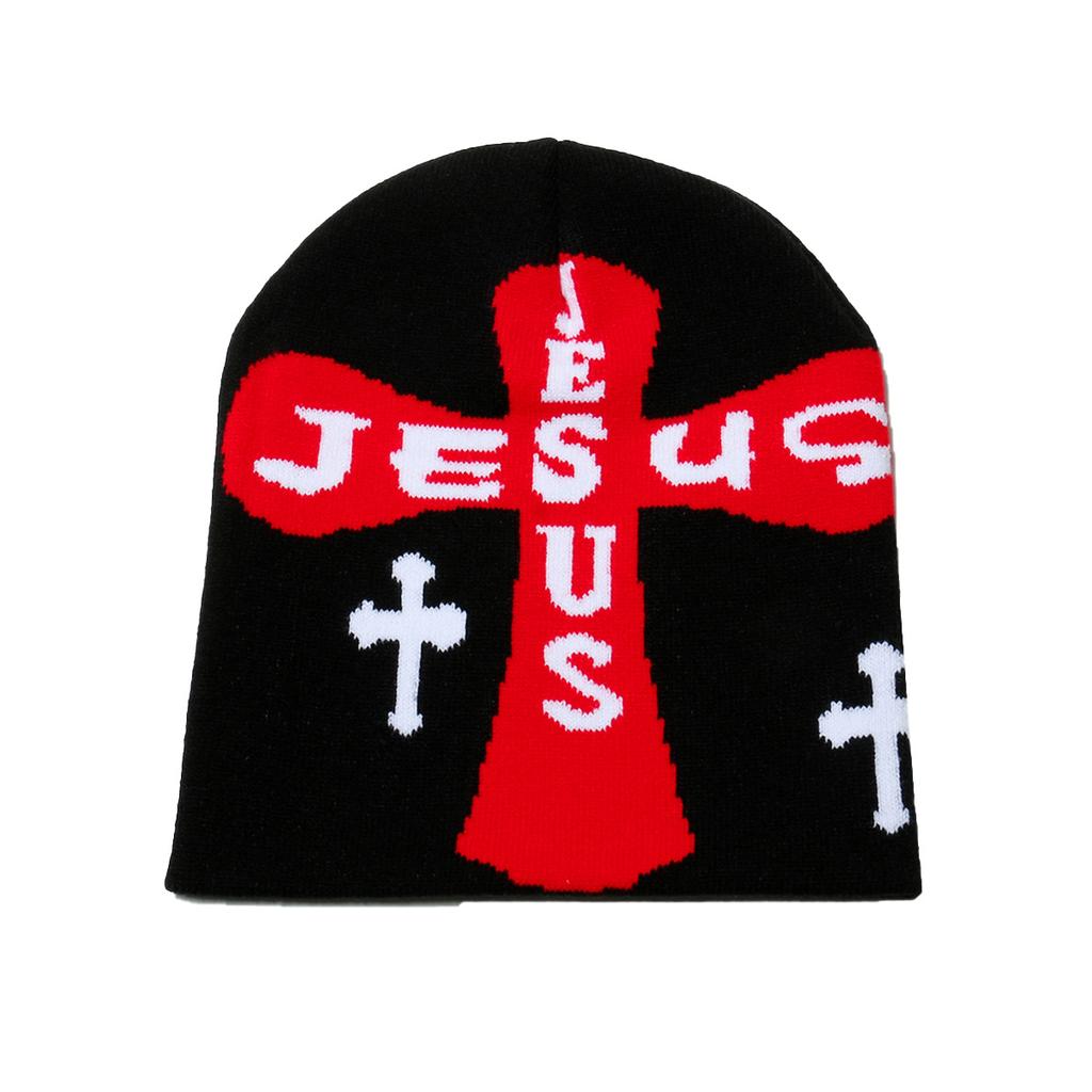 Autumn and Winter New Beanie Wool Hat Cold-proof Knitted Hat Trendy Versatile Warm Jacquard Hat for Men and Women