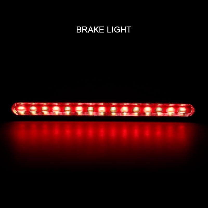30Led Brake Tail Light Turn Signal Light DRL Red Yellow Flowing Stop Flash Lamp For Car Motorcycle Truck Trailer ATV SUV 12V 24V
