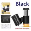 60X Mini Magnifier Pocket Microscope with LED UV Light Jewelry Magnifying Glass Jewelers Eye Loupe For Diamond Coins Currency