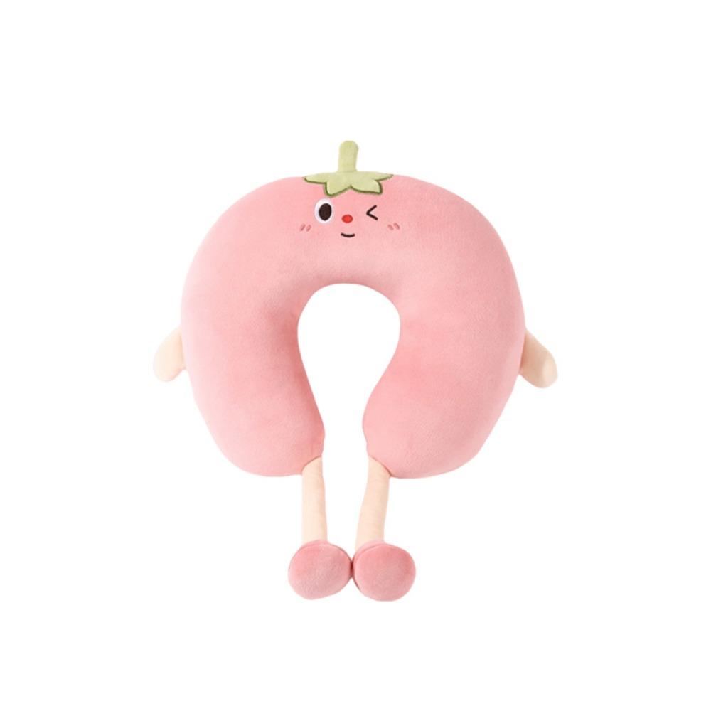 Cartoon Travel Pillow PP Cotton Headrest Adorable Office Nap Pillow  Airplane