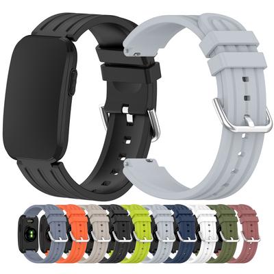 Pro Garmin CIRQA Chytrý náramek Rychloupínací řemínek Texturovaný povrch Řemínek na zápěstí Pro pásek Garmin CIRQA Se stříbrnou přezkou