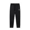 Foreign trade new rainbow color matching letter embroidery velvet loose hooded sweater casual trousers set men and women the same style