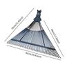 Garden Rake Head Only Hand Rake Head Garbage Agriculture Yard Leaf Rake Head