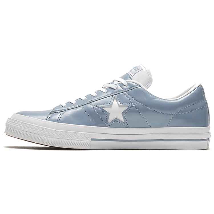 

Converse One Star Low HanByeol - Кроссовки унисекс серые белые 168133C