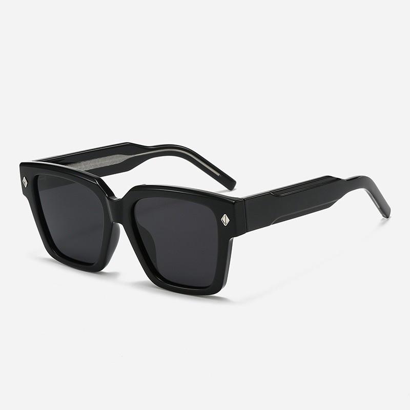 

Polarized Sunglasses Men Women Uv400 Square Frame For Outdoor Sports And Travel BlackFrameGreyLens