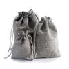 Drawstring Linen Bag, Bundle Mouth Coffee Bean Jewelry Christmas Gift Storage Packaging Bag Linen Bag Printing Logo