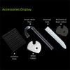 Silent Plastic Aquarium Filter Box Bamboo Internal Filter Fish Tank Air Pump 220V Round Fish Tank Filter