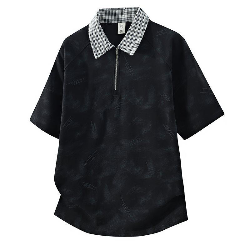 Men's Ice Silk Quick-Drying Lapel Polo T-Shirt (Summer 2021)