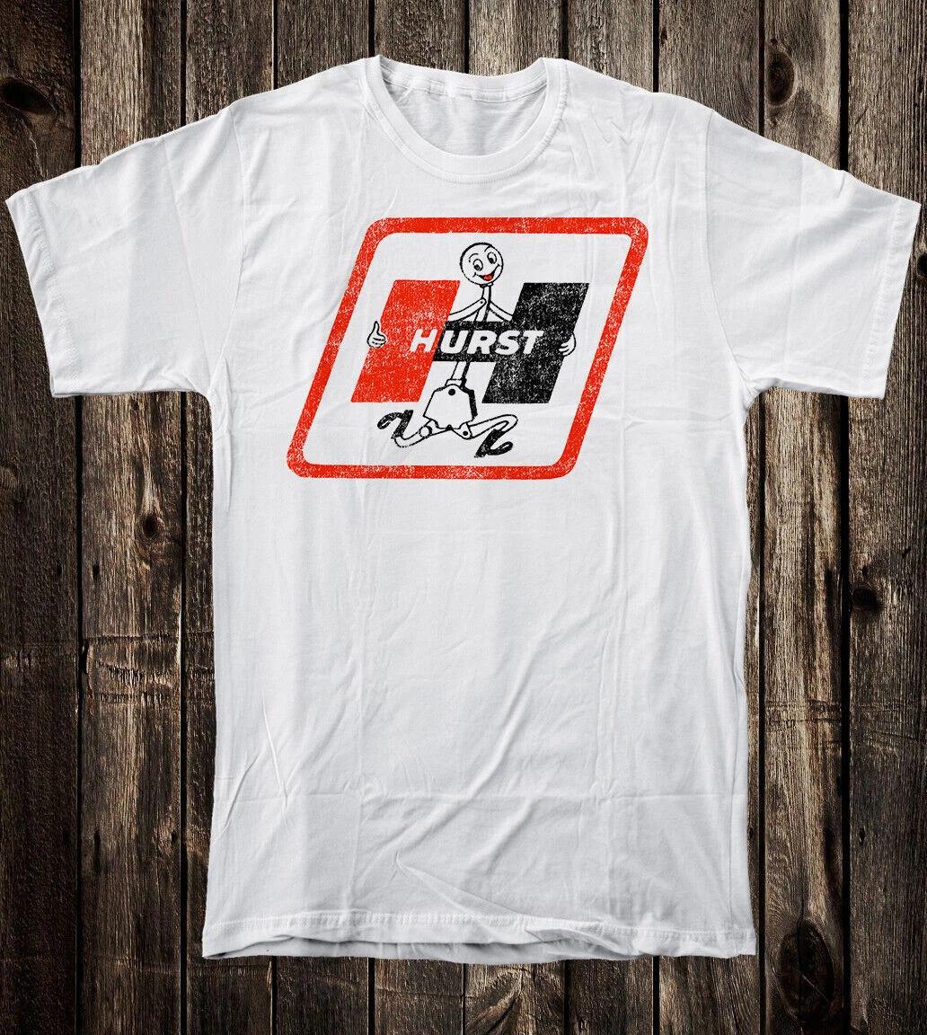 

Hot Rod Tee T Shirt Drag Race Nostalgia Hurst Guy Mascot Floor Shifter S
