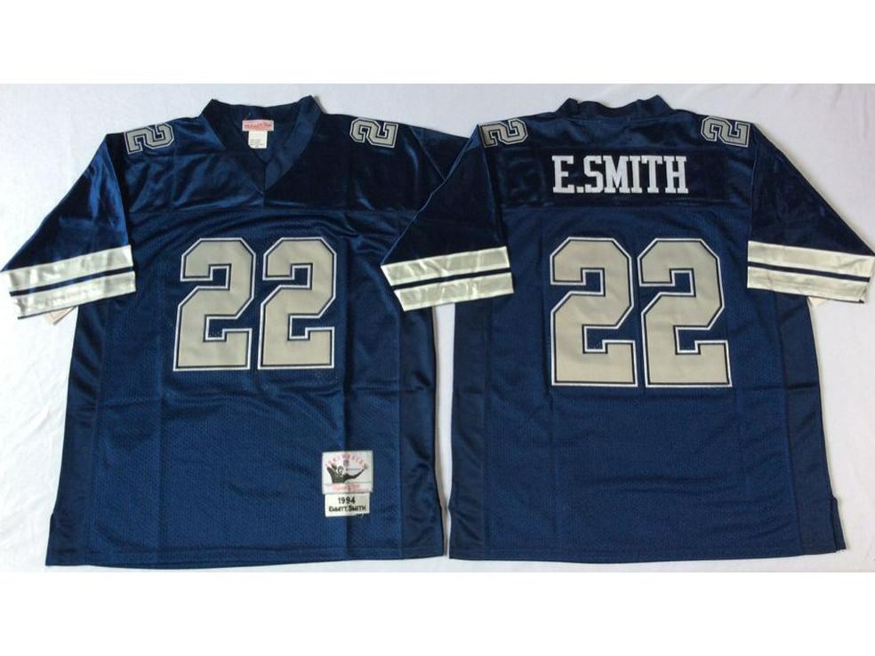 Dallas Cowboys Şöhretler Salonu Rugby Forması - Vintage #21 #22 MN Sınırlı Üretim