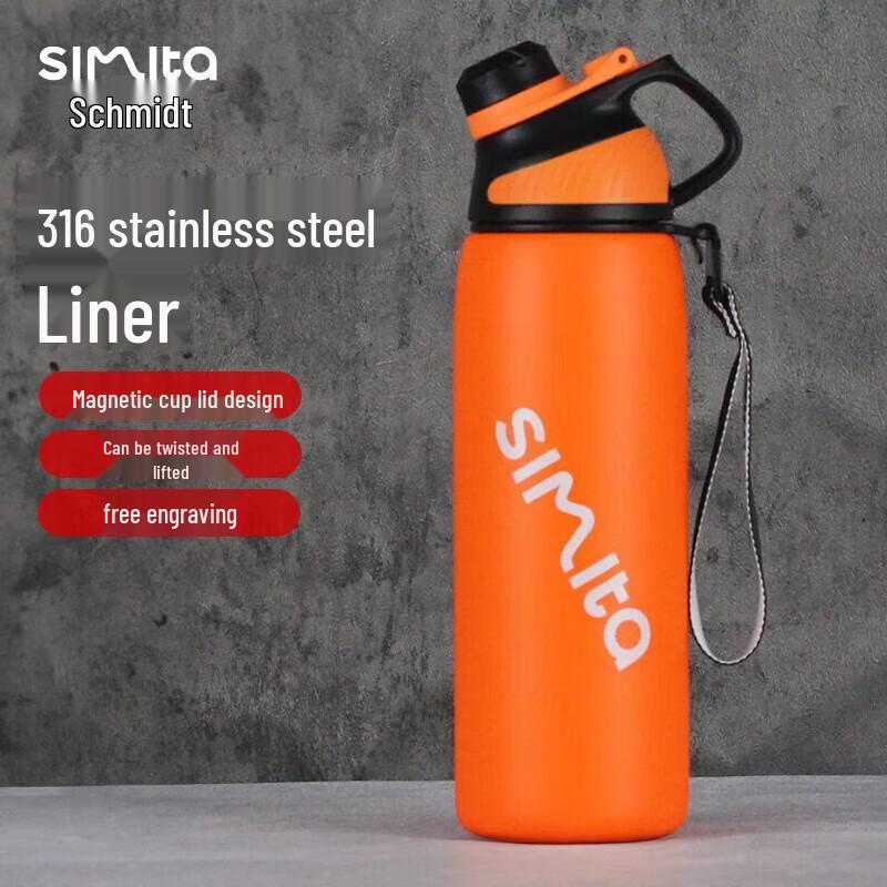 Simita Stainless Steel Insulated Sports Water Bottle