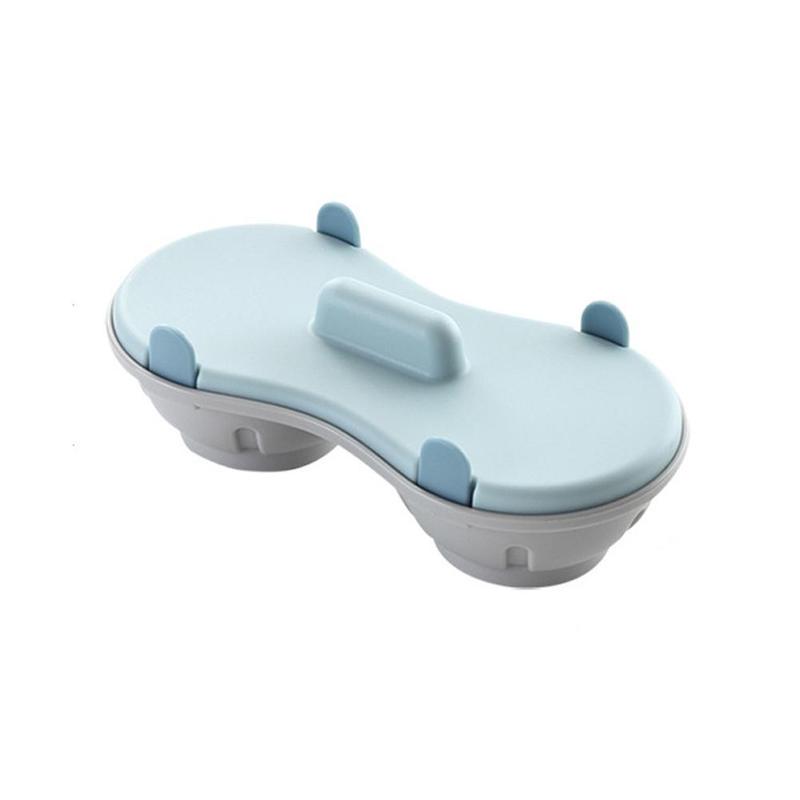 Microwave Double Egg Poacher Maker Poached S Cooker Steamer Dishwasher Heat Resistant    Kitchen Gadget