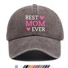 pc pcs Unisex Vintage BEST MOM EVER Trucker Hat Suitable for Outdoor Sports QuickDry Breathable with Buckle Closure Light