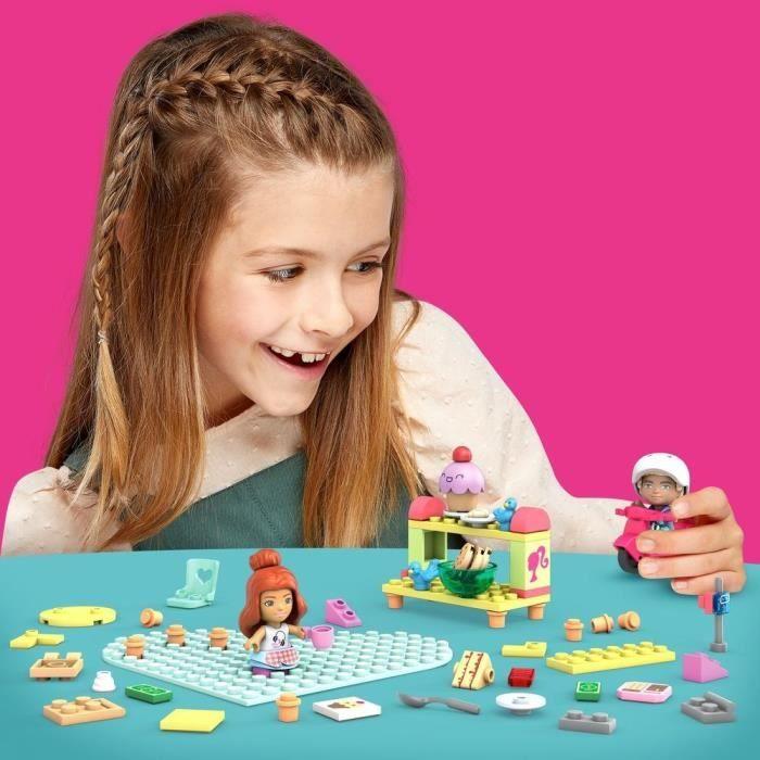 Mega Construx Barbie - Coffret Boulangerie-Pâtisserie - Jeu de construction - Dès 4 ans