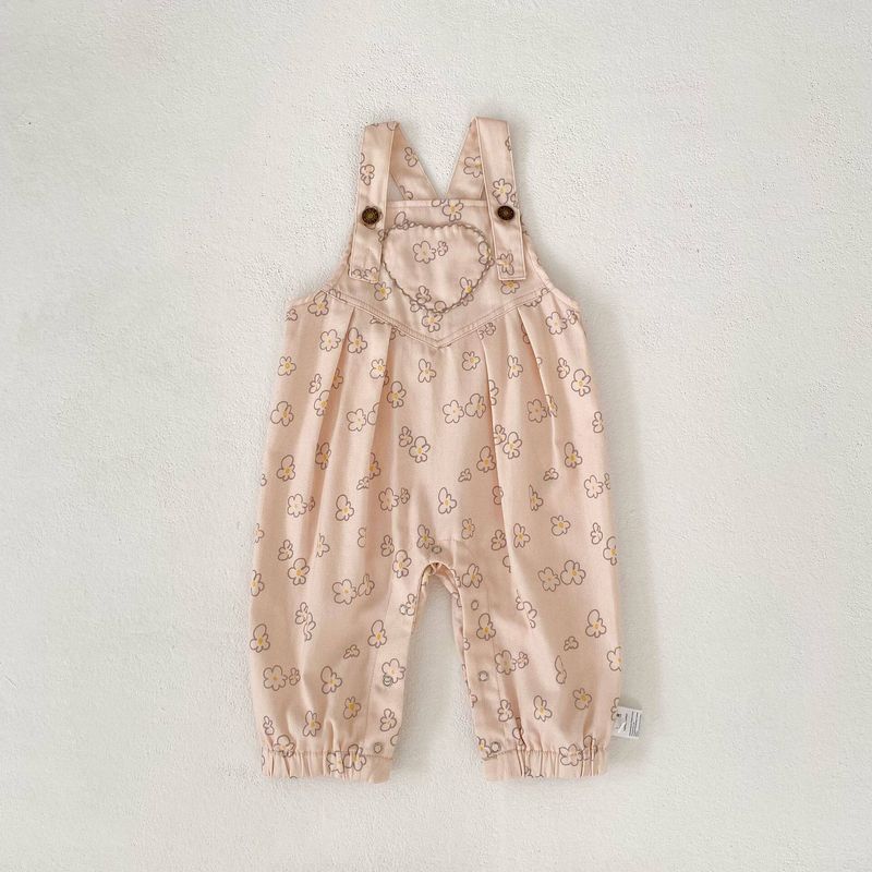 

Autumn Jumpsuits for Infants and Toddlers, Cute Printed Overalls for Boys and Girls, Fashionable One-Piece Rompers for Newborns Apricot color 73(Suggestion 5.5-8.5kg)