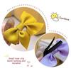 2Pairs  Lovely Bow Headgear Sweet Little Girl Hair Accessories Summer Girls Net Red Baby Hairpins Children Hair Clips Gifts
