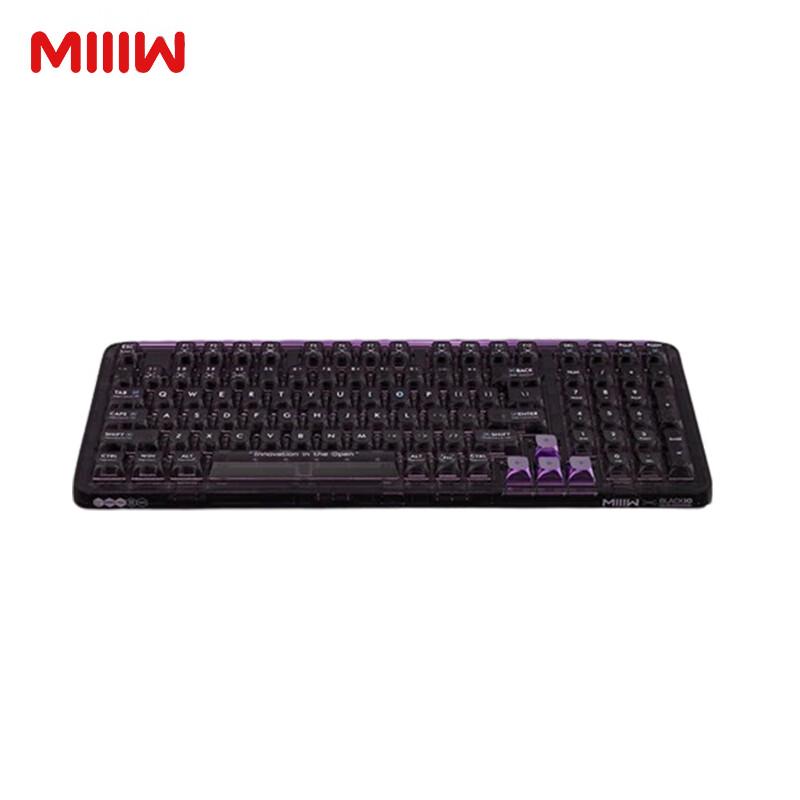 

MIIIWBlackIO 98-Key Tri-Mode Hot-Swappable Gasket Mechanical Keyboard